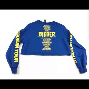 Excellent Condition Justin Bieber your Crop Top